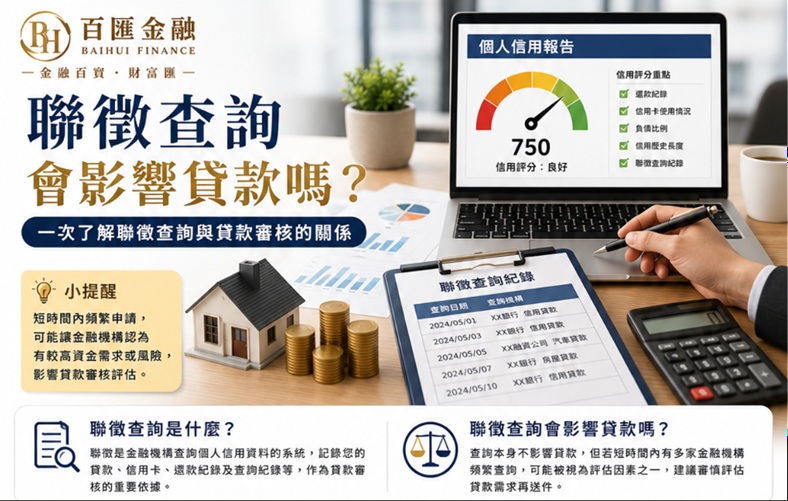 聯徵查詢會影響貸款嗎？一次了解聯徵查詢與貸款審核的關係